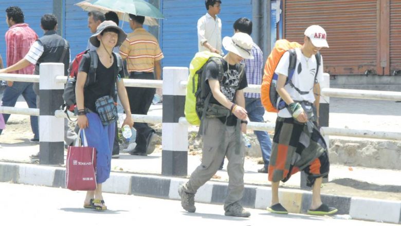 बढ्न थाले पर्यटक, ५ महिनामा आए ६ हजार विदेशी नेपाल