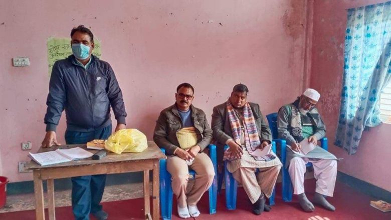 खोप समन्वय समिती र पुनर्गठन तथा खोप सुनिश्चित सम्बन्धि कार्यक्रम कृष्णनगरमा सम्पन्न