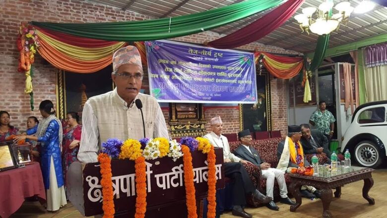 काठमाडौं ९ मा कांग्रेसबाट गौरी प्रसाद दवाडीको उम्मेदवारी घोषणा