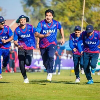 आईसीसी विश्वकप छनोटबाट बाहिरिएको नेपाल आज यूएईसँग प्लेअफ खेल्दै