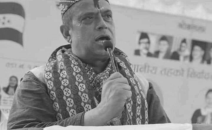 कामनपा -१६ को वडा अध्यक्ष को निधन