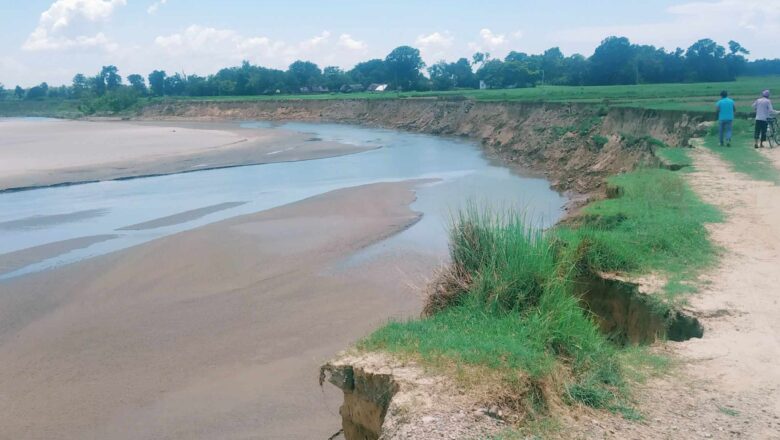 कृष्णनगरका तीन गाँउ उच्च जोखिममा, प्रदेश र संघ सरकारको ध्यानाकर्षण आवश्यक