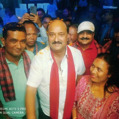 हाइवे ह्याकर्स ऐसी बस कृष्णानगरमा एक कार्यक्रम बिच समुद्घाटन