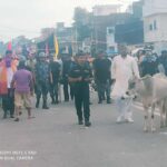 भव्य र सभ्य तरिकाले कृष्णानगरको दुर्गा भवानीको मूर्ति विसर्जन 