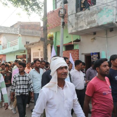 अभिषेक शाहको कृष्णानगरमा उत्साहजनक घरदैलो