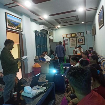 शुद्धोधन गाउँपालिकामा ‘सुरक्षित एवं सहयोगी वातावरण’ परियोजना अन्तर्गत स्थानीय युवा परिषद गठन