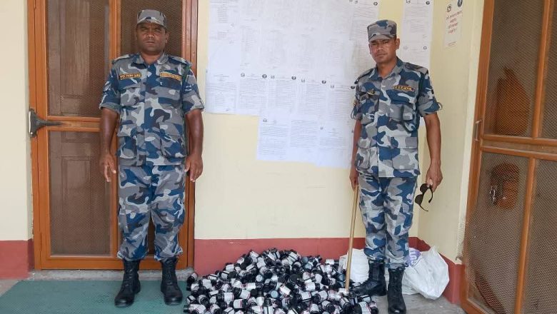 लाखौंको यौनवर्धक औषधि सशस्त्र प्रहरी बल कृष्णानगर द्वारा बरामद 