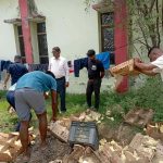 इलाका प्रहरी कार्यालय कृष्णानगर द्वारा अबैध चल्ला नष्ट