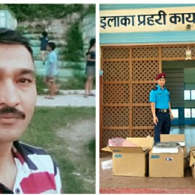 प्रहरी निरीक्षक कृष्ण बहादुर कुँवरको कमाण्डमा खटिएको टोली द्वरा १८ लाख बराबरको अबैध सामान बरामद